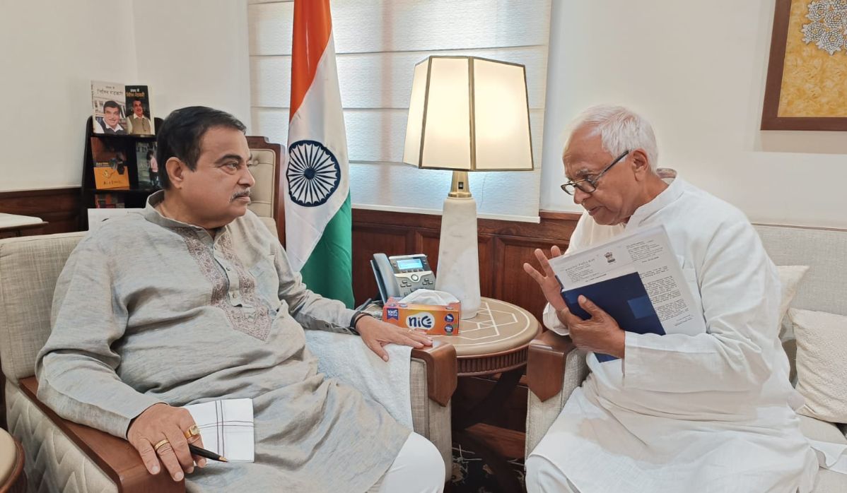 MP Bishnu Pada Ray Raises Concern Over Poor Situation of NH-4 in North & Middle Andaman During Assembly with Nitin Gadkari