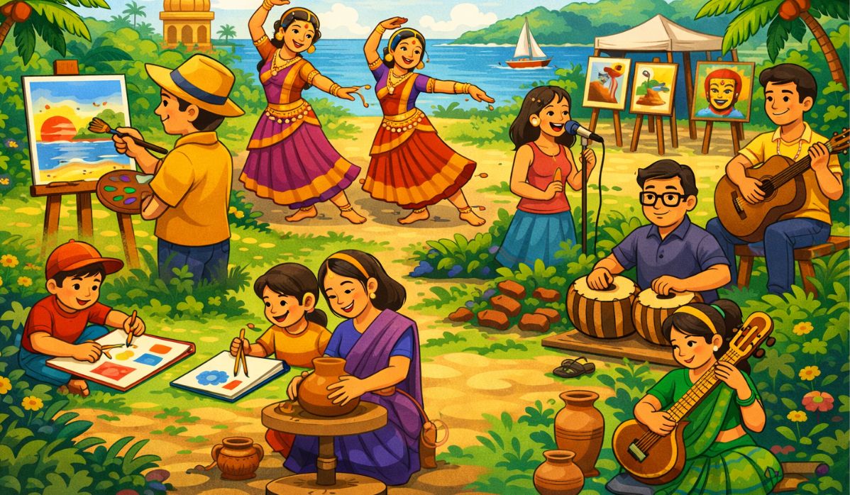 ‘Island Art Club’ Formed in Sri Vijaya Puram to Promote Art and Culture ...